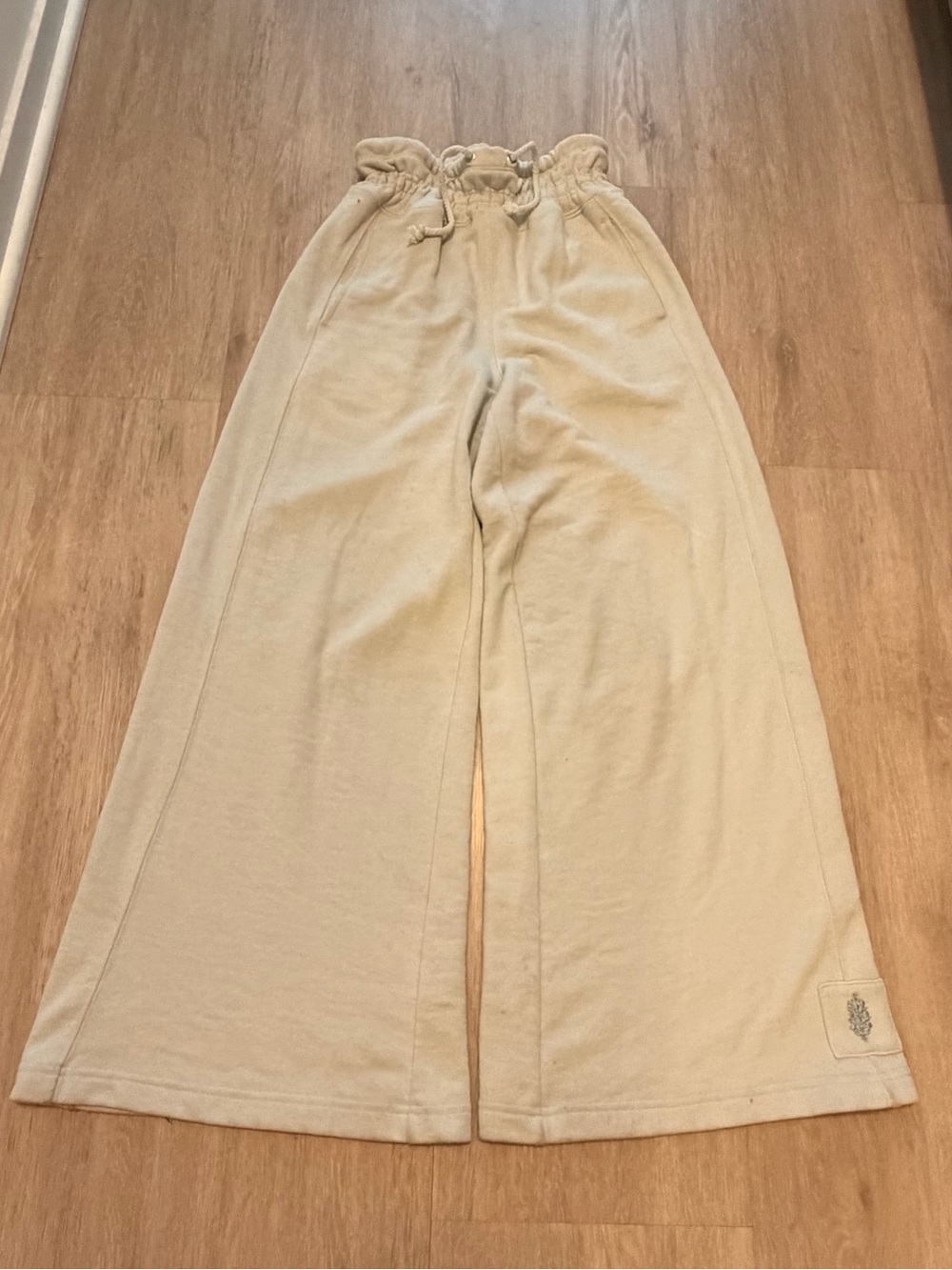 Free People Movement Light Blue Wide Leg Sweatpants Size XS